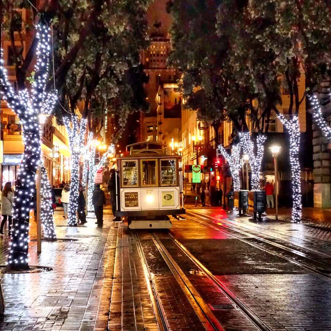 Cable Car with Lights